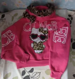 サンリオ ハローキティ×セシルマクビー ファー使いジップパーカー