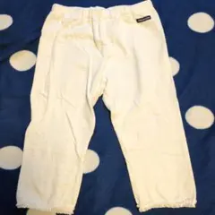 130 Moujonjon ボーダー ホワイトパンツ