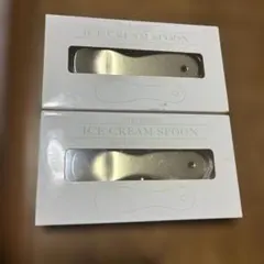 未開封・2本セット！じわっととろけるアイスクリームスプーンのサムネイル