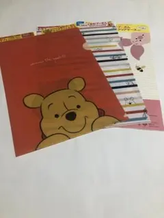 くまのプーさんクリアファイル クリアケース