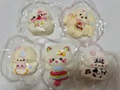 ミニスクイーズ 5点セット まとめ売り 動物 アニマル おまけ