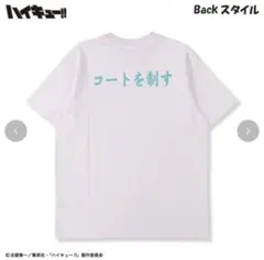 【新品未開封】ハイキュー×しまむら メンズTシャツ 青城 〝コートを制す〟 LL