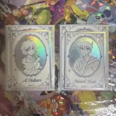 名探偵コナン　中国　永遠の一瞬　コレクションカード2枚　灰原哀　工藤新一