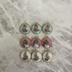 ピーターラビット　チャーム　ネックレス