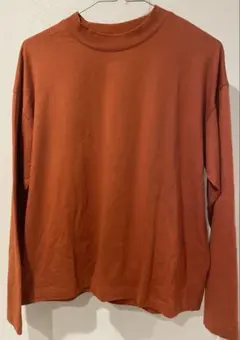 無印良品　天竺編みクルーネック長袖Ｔシャツ