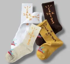 【最安値】cactus jack travis scott ソックス　4足セット