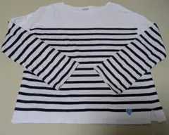 ORCIVAL ボーダー 長袖Tシャツ　ホワイト×ブラック