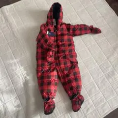 baby GAP 赤黒チェック アウター 80cm