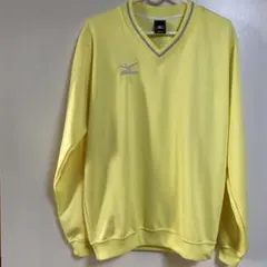 Mizuno イエロー Vネック Mサイズ