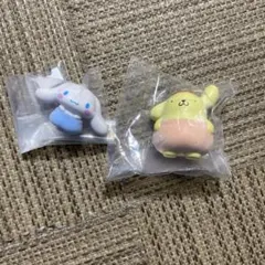 サンリオカプセルトイ　かぼちゃパンツフィギュア　２点セット