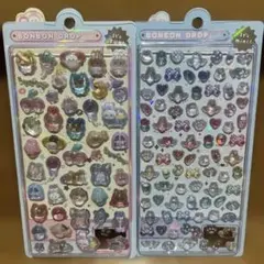 ボンボンドロップシールきぐるみボンボン　なないろボンボン　クーリア