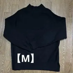 メルティ ニット ブラック Mサイズ