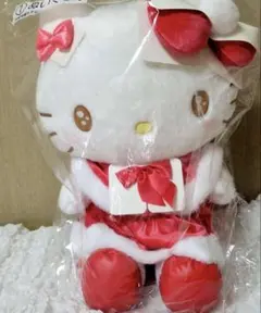 一番くじ　ハローキティ サンタ衣装　ぬいぐるみ 大きめ