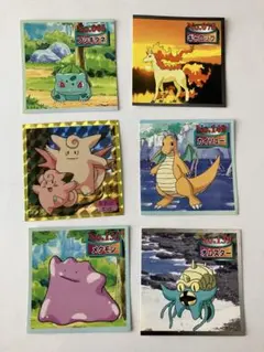 トップ ポケモン シール 6枚セット