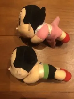 鉄腕アトム＆ウラン　マグネット　ぬいぐるみ