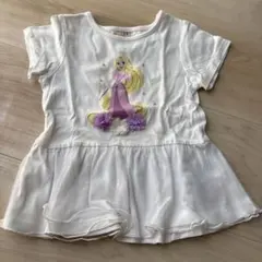 プティマイン　ラプンツェル Tシャツ フレア裾 100cm