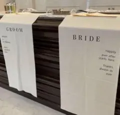 GROOM BRIDE 受付 タペストリー