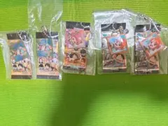 ‪ワンピース 大海賊シールウエハース ミニチュアチャーム 5種