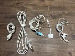 【5点セット】ライトニングケーブル類まとめ売り