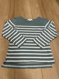 a.v.v 長袖　トップス　ロンT 長袖カットソー　ボーダー　秋春　100cm