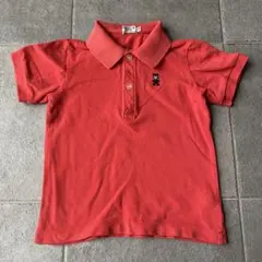 DOUBLE.B 赤 ポロシャツ 100
