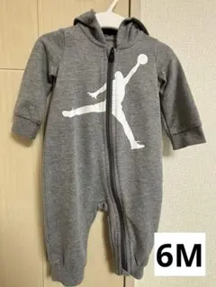 ジョーダン　ジャンプマンロンパース フード付き