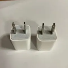 Apple純正品 iPhone純正USB充電器 5W ACアダプター2個セット③