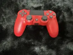 レッド DualShock 4 コントローラー　ジャンク品
