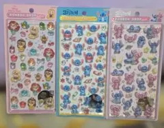 【正規品】 ボンボンドロップシール ディズニー ３枚セット