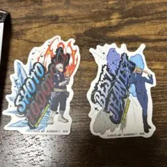 ヒロアカ モバイルステッカーコレクション 轟焦凍 ベストジーニスト