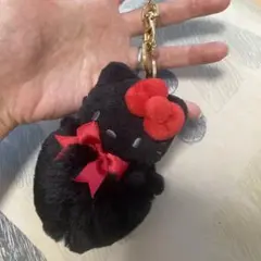 サンリオ チャームマスコット ファー キティ ぬいぐるみ