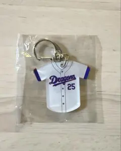 中日ドラゴンズ　ガチャガチャ　ユニホーム型アクリルキーホルダー石川