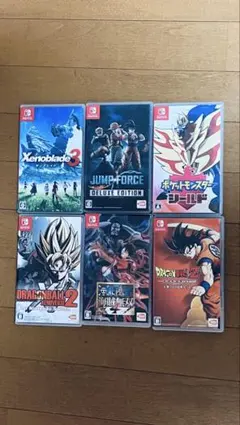 Nintendo Switch ソフトまとめ売り 7本セットのサムネイル