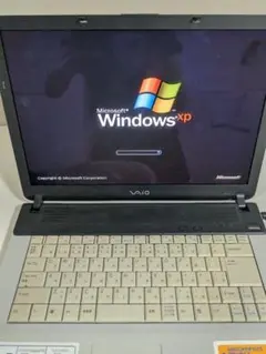 【初期化済】　SONY VAIO ノートパソコン　ソニー　バイオ　WinXP