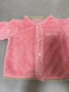 モンベル ベビー フリース ピンク 80 もこもこ ジャケット