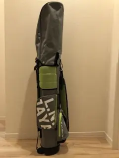 L.N.JAYA ゴルフバッグ・キャディバッグ グレー/グリーン