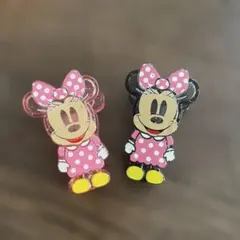ミニーマウス クリップセット 2個