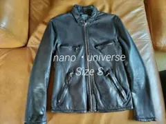 nano・universe レザージャケット