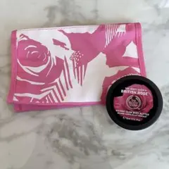 THE BODY SHOP ブリティッシュローズ ボディバター ポーチ付のサムネイル