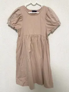 BEAMS mini 半袖刺繍ワンピース　130のサムネイル