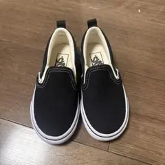 VANS スリッポン ブラック 16cm キッズ