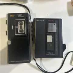 昭和レトロカセットレコーダー SANYO MR-81 / SONY TCM-57のサムネイル