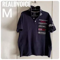 【人気】RealBvoice リアルビーボイス ポロシャツ ワッペン 刺繍のサムネイル