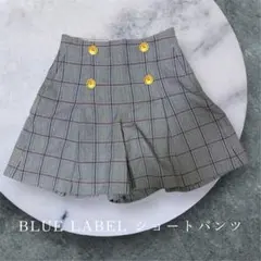 BLUE LABEL チェック柄 ショートパンツ 36のサムネイル