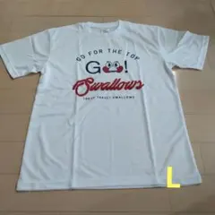 記念品　東京ヤクルトスワローズ　池山隆寛　Tシャツ　ヤクルトスワローズ　Lサイズ 東京ヤクルトスワローズ 池山隆寛 キャラクターTシャツ - メルカリ