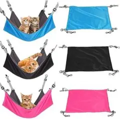 猫用ハンモック⭐︎ケージ取り付け⭐︎ブラックのサムネイル