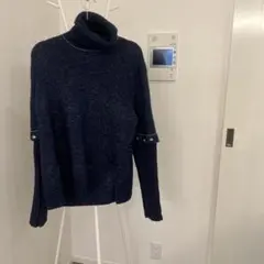CHLOEネイビー タートルネックニットのサムネイル
