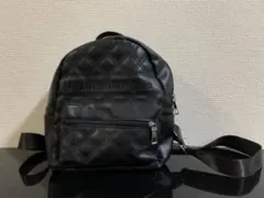 キルティング ミニリュック ブラック