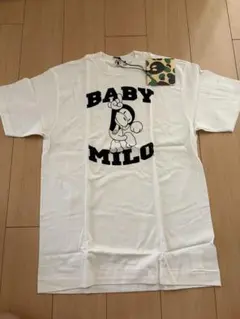 新品★BABY MILO Tシャツ ホワイト Mサイズ