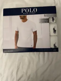 正規品　ラルフローレン スリムフィット白Tシャツ 3枚セットusラッパー